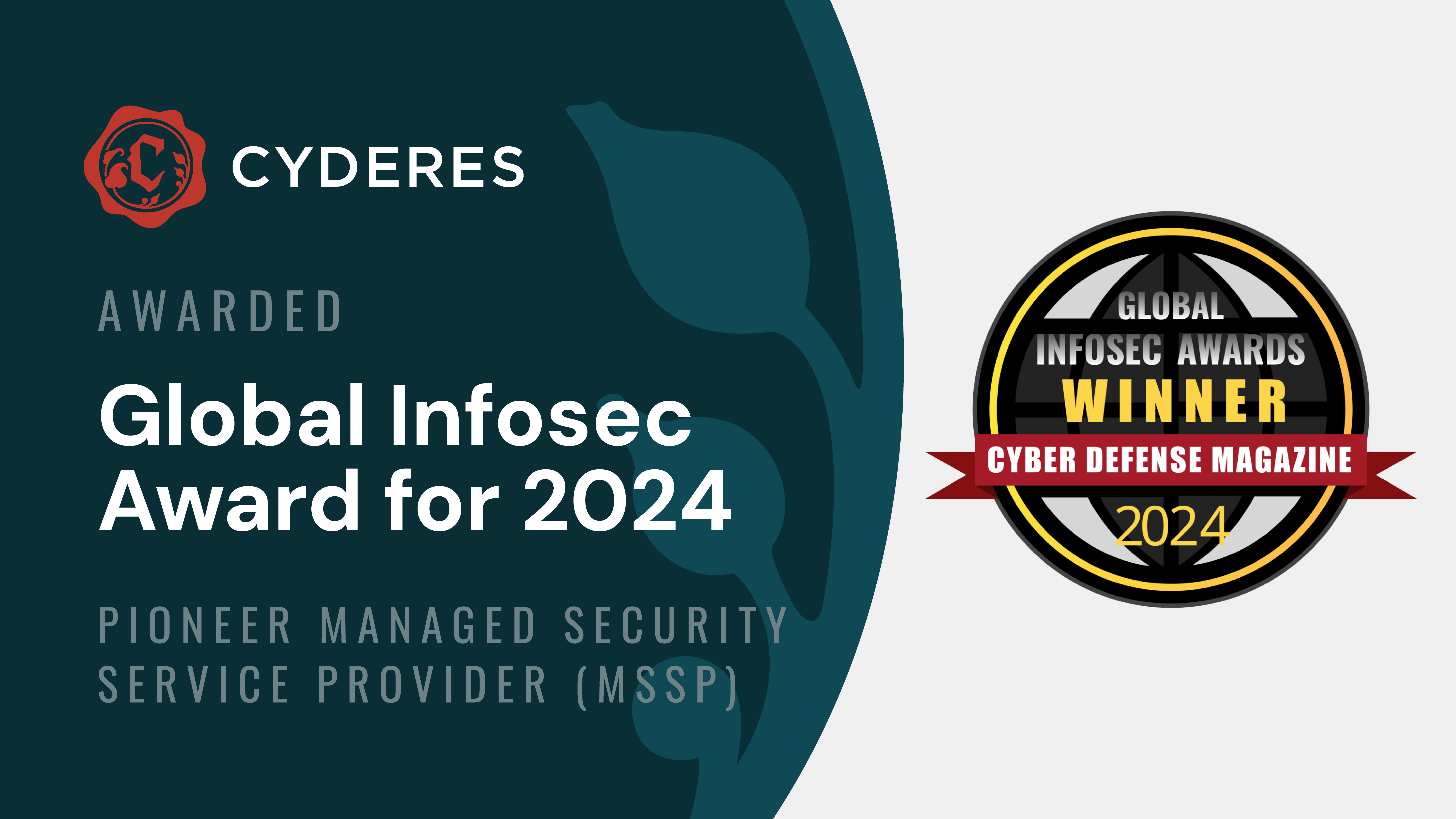 Cyderes is Recognized as Pioneer MSSP by Cyber Defense Magazine